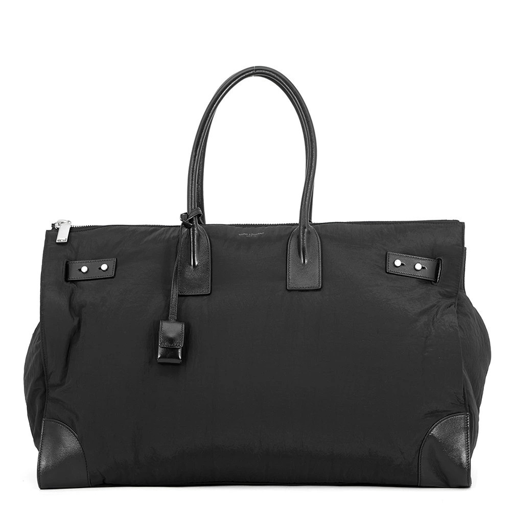 Saint Laurent Paris Tote Bag Sac de Jour Duffle Black